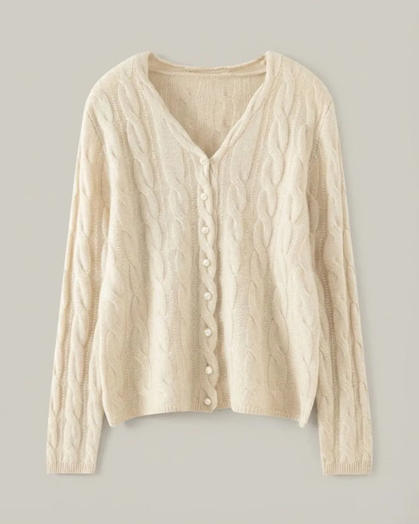 Cardigan Lumiar Feminino 100% Cashmere