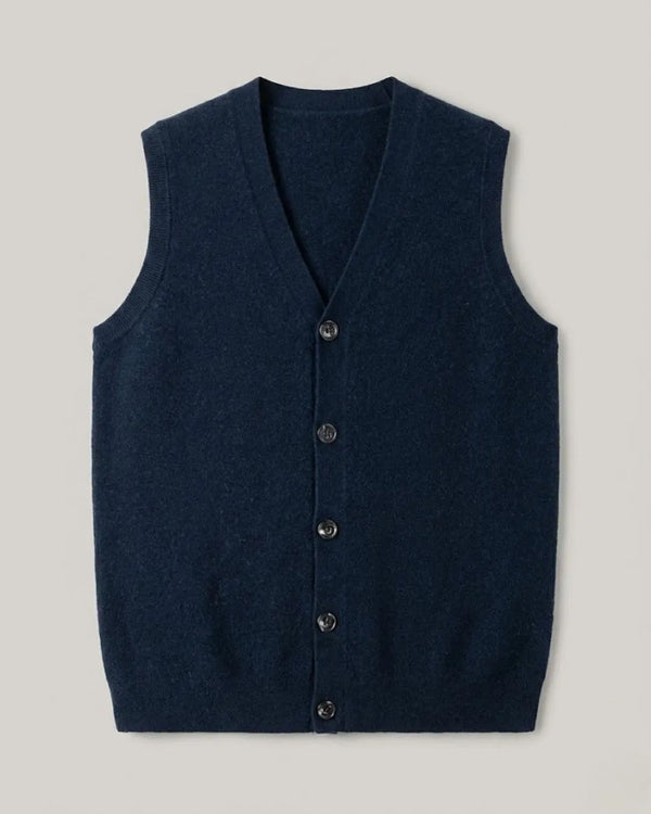 Colete_Classico_Masculino_100_Cashmere_