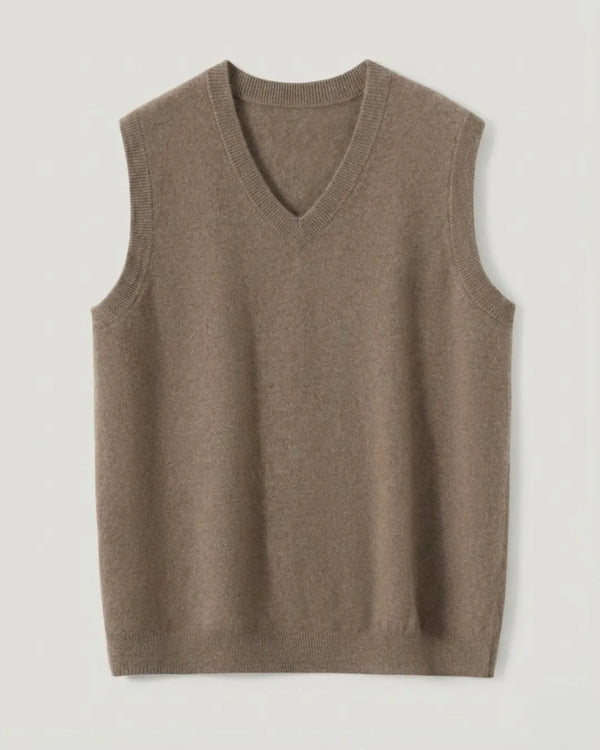 Colete Gola V Masculino 100% Cashmere