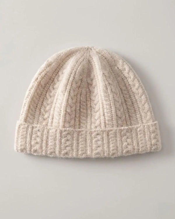 Gorro Arista Cable Feminino 100% Cashmere