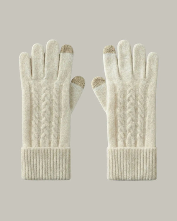 Luvas Alpina Feminina 100% Cashmere
