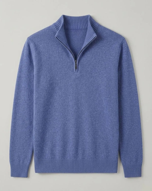 Pulover_Vertente_Quarter-Zip_Masculino_100_Cashmere_