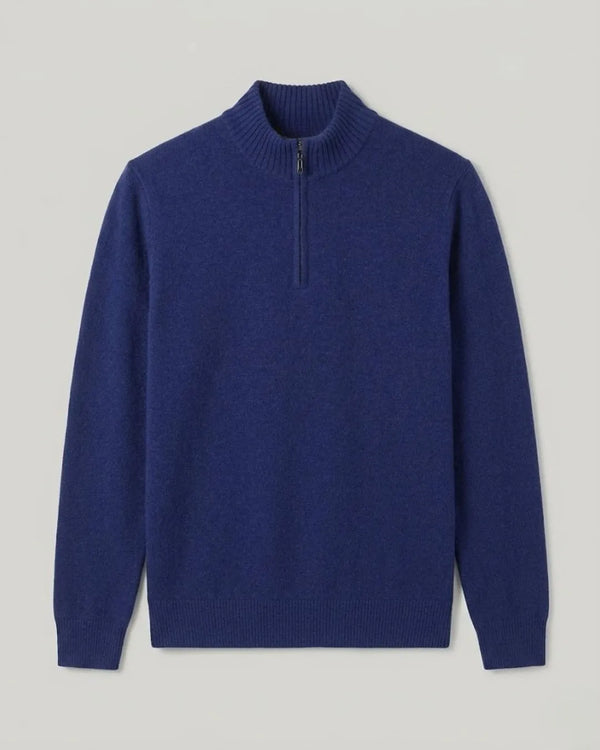Pulover_Vertente_Quarter-Zip_Masculino_100_Cashmere_