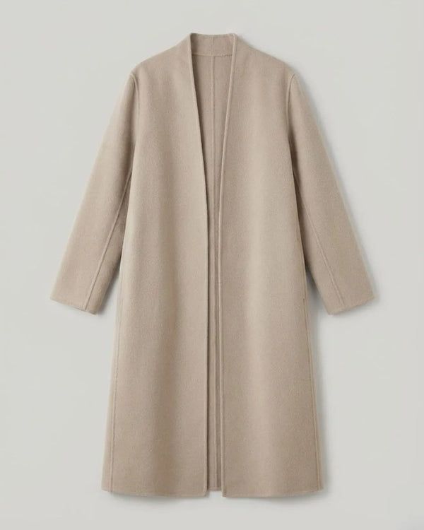 Sobretudo Zênite Aberto Feminino 100% Cashmere
