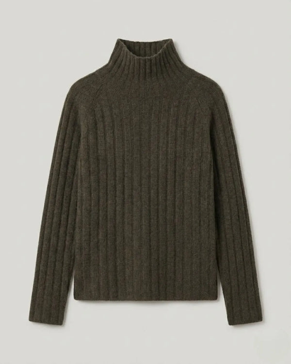 Suéter Cânion Ribbed Feminino 100% Cashmere