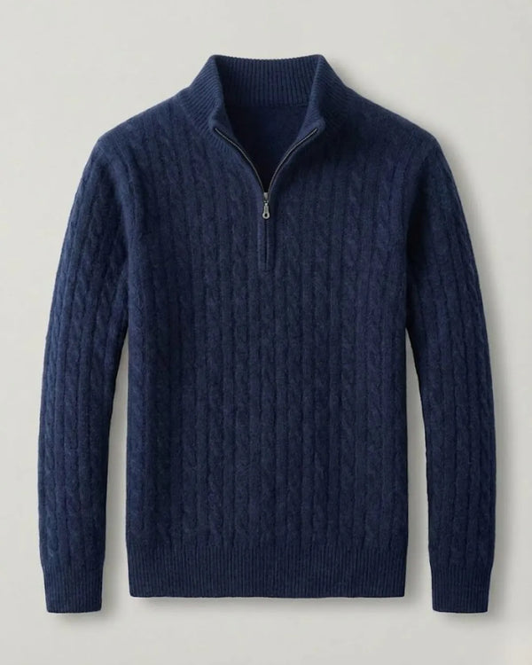 Sueter_Cimo_Quarter-Zip_Masculino_100_Cashmere_