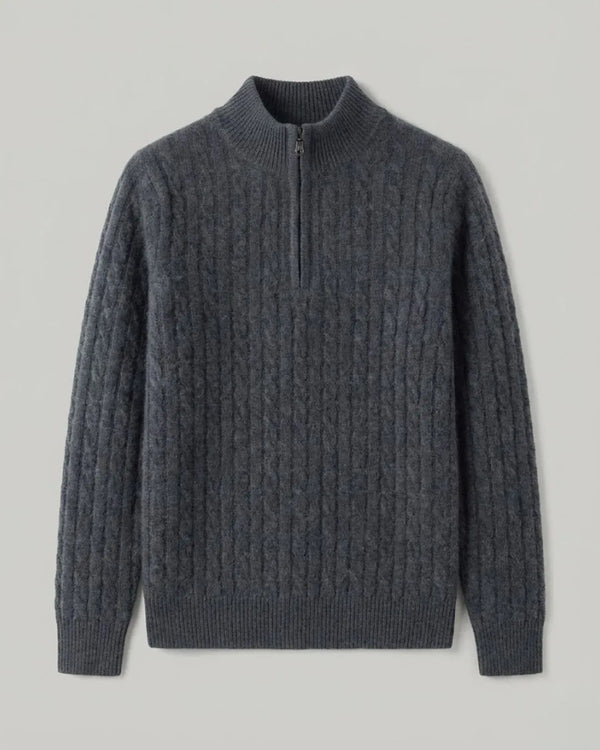 Sueter_Cimo_Quarter-Zip_Masculino_100_Cashmere_