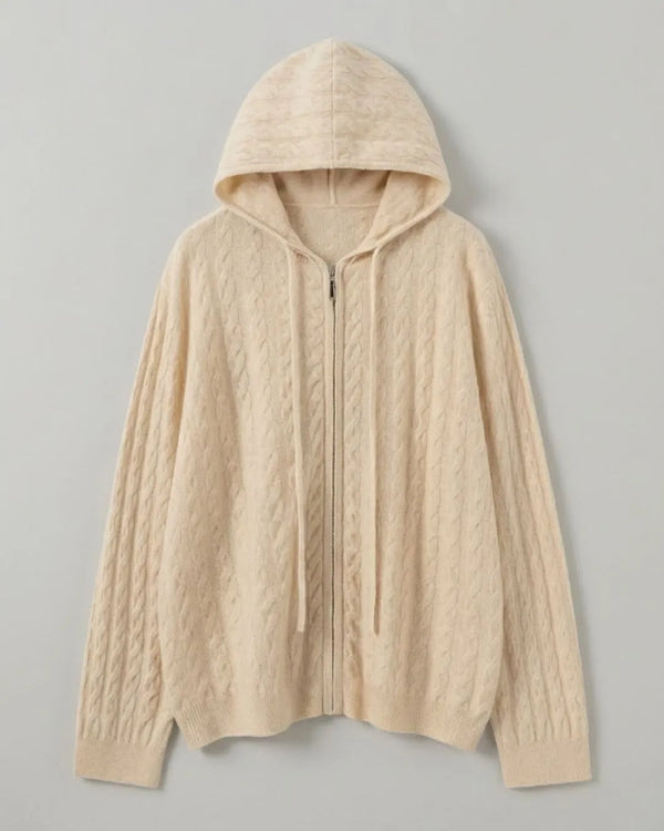 Suéter Encosta Cable Feminino 100% Cashmere
