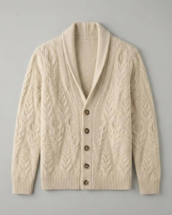 Suéter Mirante Cardigan Masculino 100% Cashmere