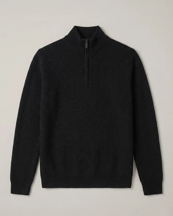 Sueter_Vertice_Ribbed_Masculino_100_Cashmere_